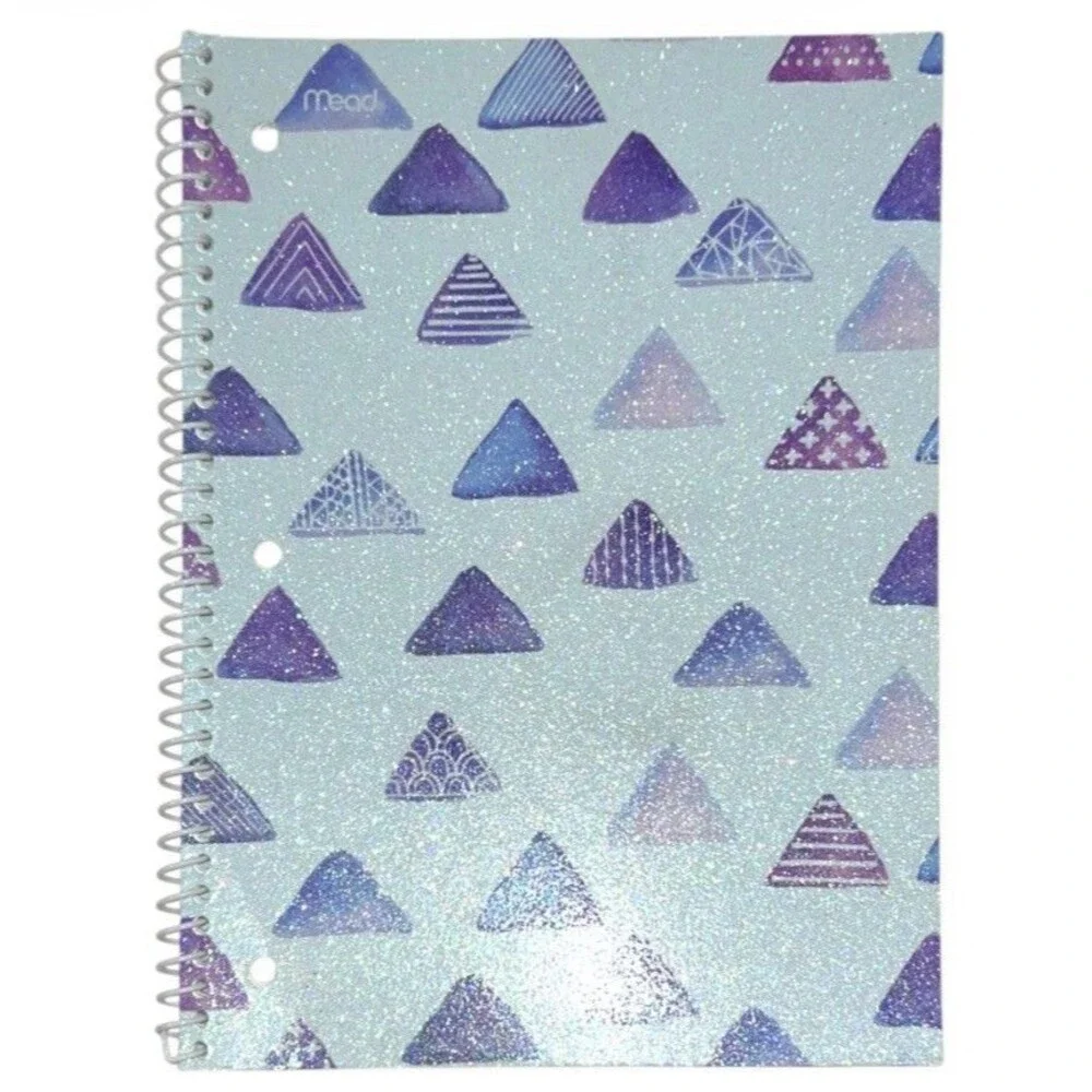 3x Mead and Gartner Studios Wide Ruled Spiral Notebooks 80-70 Sheets Each